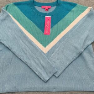 NWT Lilly Pulitzer chevron sweater